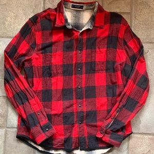 Reversible mens XL flannel